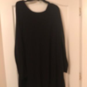 Black long sleeve dress